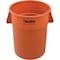 Global Industrial 55 Gallon Garbage Can, Orange 240464OR - alternate 1